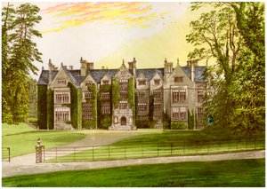 Wroxton Abbey, Oxfordshire, huis van de familie North, ca. 1880 door Unbekannt