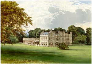 Wycombe Abbey, Buckinghamshire, huis van Lord Carrington, ca. 1880 door Unbekannt