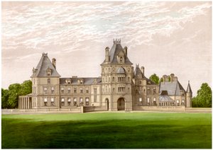 Wynnstay, Denbighshire, Wales, huis van Baronet Williams-Wynn, ca. 1880 door Unbekannt