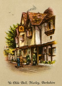 Ye Olde Bell, Hurley, Berkshire, 1936 door Unbekannt
