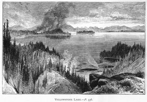 Yellowstone Lake, 19e eeuw