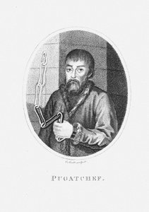 Yemelyan I. Pugachev reist in Polen, Rusland, Zweden en Denemarken door William Coxe, 1802