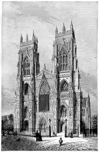 York Minster door Unbekannt