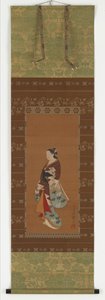 Yujo staand, Edo-periode
