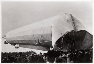 Zeppelin LZ 5 in Goeppingen, Duitsland, 1909 1933