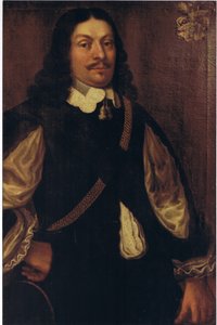 Olieverfschilderij, toont Johann von Graffen (1615 - 1665) door Unbekannt