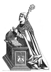Étienne de Poncher 1446-1524, Bisschop van Parijs, 16e eeuw 1849 door Unbekannt