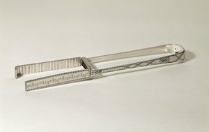 Aspergetang, George III, versierd met heldere gravure, gemaakt door George Smith, ca.1790 door Unbekannt Unbekannt