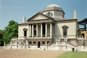 Chiswick House, Exterieur van de oostkant, Londen, VK, 1725-29 door Unbekannt Unbekannt