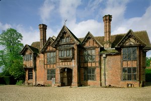 Dorney Court, oorspronkelijk daterend uit ca. 1500, Engelse School, Dorney, nabij Windsor, Berkshire, VK