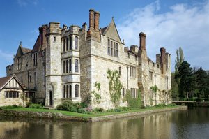 Buitenaanzicht van Hever Castle, Kent, VK, begin 16e eeuw door Unbekannt Unbekannt