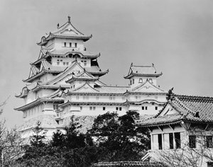 Himeji-kasteel, Kyoto, voltooid in 1609 door Unbekannt Unbekannt