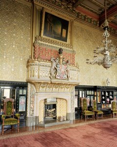 Interieur van de Venetiaanse Tekenzaal, Carlton Towers, Yorkshire door Unbekannt Unbekannt