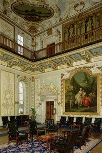 Moor Park, Interieur van de Hal door Jacopo Amigoni, Hertfordshire, VK door Unbekannt Unbekannt