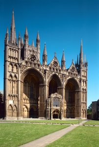 Peterborough Kathedraal, Westgevel door Unbekannt Unbekannt