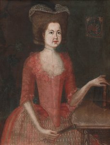 Portret van Žofia Hellenbachová door Unbekannt Unbekannt