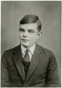 Portret van Alan Mathison Turing