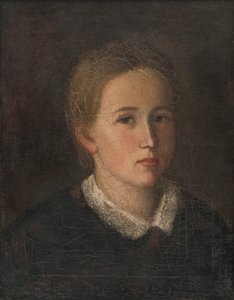 Portret van Hermína Kubínyi door Unbekannt Unbekannt