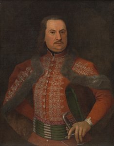 Portret van Jób Zmeškal door Unbekannt Unbekannt