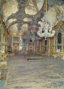 Salon van Palazzo Gangi, Palermo, gebouwd ca. 1650 door Unbekannt Unbekannt
