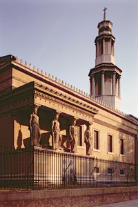 St. Pancras Kerk 1819-22, Charles Frederick Inwood, Londen, VK