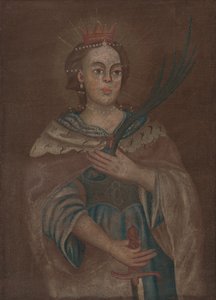 Sint Catharina van Alexandrië door Unbekannt Unbekannt