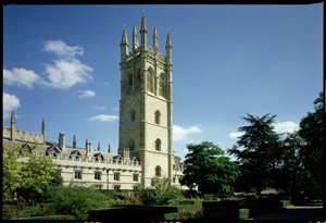 De Grote Toren, Magdalen College, Oxford door Unbekannt Unbekannt