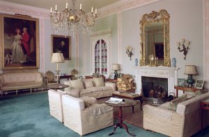 De Muziekkamer, Sledmere House, Yorkshire door Unbekannt Unbekannt