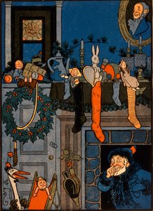 De nacht voor Kerstmis door Denlow, 1903