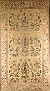 Fluwelen vloerkleed, Moghul, Shah Jahan periode, 1628-58 door Unbekannt Unbekannt