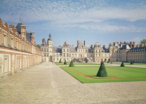 Witte Paardenhof, Paleis van Fontainebleau door Unbekannt Unbekannt