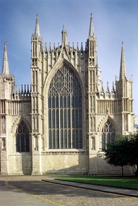 York Minster, uitzicht op het westelijke raam door Unbekannt Unbekannt