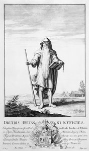 Een Druïde (gravure)