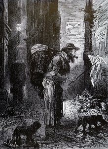 Een Franse voddenraper door Unbekannt