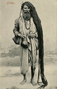 Een Moslim Fakir, India door Unbekannter Künstler