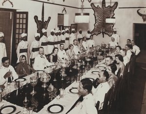 Een regimentsdiner door Unbekannt
