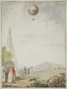Aerostatische verkenning bij Mainz