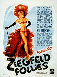 Affiche van de film ZIEGFELD FOLLIES door Unbekannt