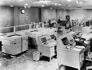 Luchtmacht controlekamer, Verenigde Staten, ca. 1954 door Unbekannt