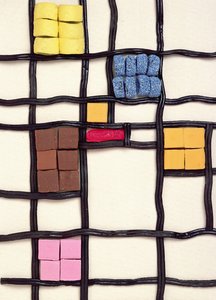 Allsorts 1 (naar Mondriaan) 2003