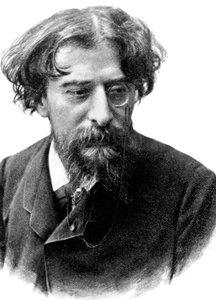 Alphonse Daudet (1840-1897) Franse romanschrijver ca. 1892 (gravure) door Unbekannter Künstler