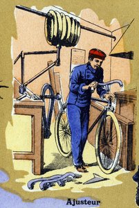 Een aanpasser (uit Geïllustreerd alfabet) door Unbekannt