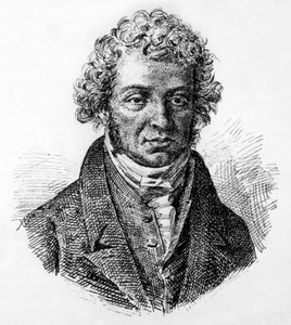 Andre Marie Ampere 19e eeuw (gravure) door Unbekannter Künstler