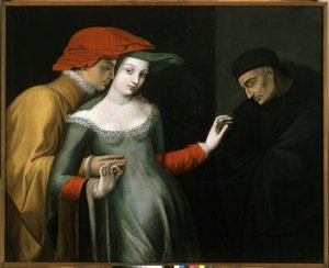 Anoniem schilderij uit de 16e eeuw, Musee Granet, Aix en Provence