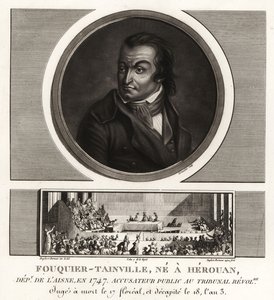 Antoine Quentin Fouquier-Tainville, Openbaar Aanklager, Revolutionair Tribunaal, onthoofd 1795