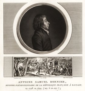 Antoine Samuel Bonnier, Gevolmachtigd Minister van de Franse Republiek