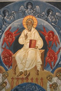 Apocalyps. Saint-Antoine-le-Grand orthodoxe kerk Saint-Laurent-en-Royans Frankrijk door Unbekannt