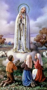 Verschijning van de Maagd Maria aan 3 kleine herders in Fatima, Portugal (1917), ca. 1920-30