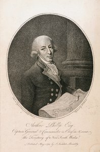 Arthur Phillip, Britse marinecommandant, ca. 1789