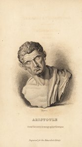 Aristoteles, Griekse filosoof en natuuronderzoeker, 384-322 v.Chr. door Unbekannt